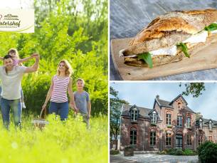 Wandelarrangement incl. 2-gangenlunch bij Pannenkoekenhuis Patershof