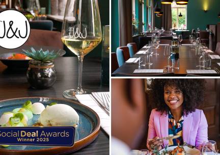 2-, 3- of 4-gangenlunch bij Jansen & Janssen