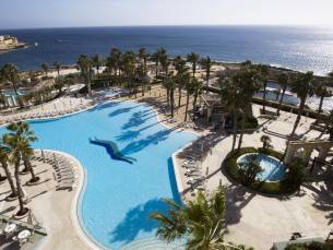 8 daagse vliegvakantie naar Hilton Malta in st. julians, malta