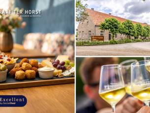Luxe borrelplank + glas wijn of speciaalbier bij Graaf ter Horst
