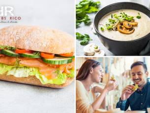 2-gangen keuzelunch bij Eten bij Rico