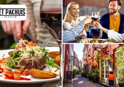 3-gangendiner Ã  la carte bij Het Pakhuis