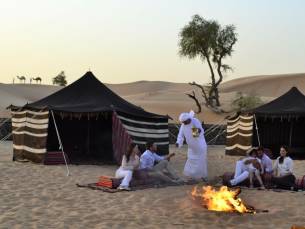 Jeepsafari met overnachting in de woestijn
