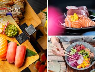 Pokébowl naar keuze of sushibox (24, 48 of 72 stuks) voor afhaal bij Sushi Traiteur Heemstede by Re