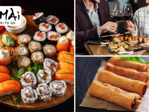 All-You-Can-Eat sushi & grill (2,5 uur) bij Umai Sushi To Go