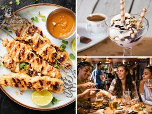 4-gangen keuzediner bij Dinercafé Amadeus