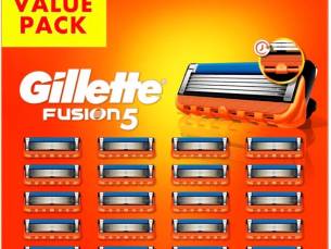 Gillette Fusion5 Scheermesjes 20 Stuks Verpakking