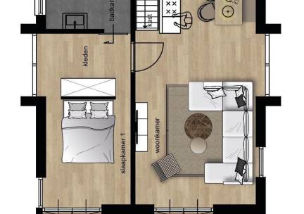 Bos Villa met hottub & sauna - 8 persoons