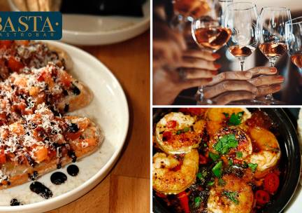 3-gangen keuzediner bij Basta Gastrobar in hartje Maastricht