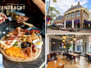 Borrelplank + 2 drankjes naar keuze bij De Eendracht in Van Bleiswijk
