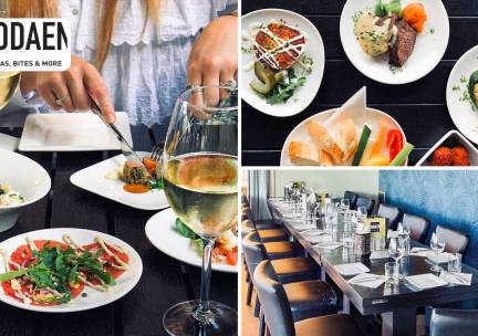 3-gangen tapaslunch bij Restaurant Rodaen