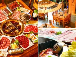 Hot pot + dessert + drankje (2 tot 8 pers.)