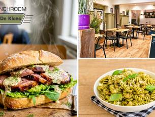 Paaslunch of 2-gangen keuzelunch bij Lunchroom de Kloes