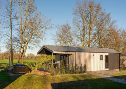 Terras Lodge met sauna en hottub - 2 personen