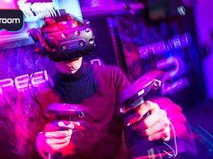 Gamen in een VR-room (1 uur)