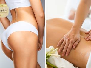 Brazilian buttlift, rugbehandeling naar keuze of HIFU-behandeling (20 of 45 min)