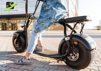 Scooter tocht door het Heuvelland