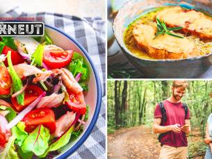Wandel- of fietsarrangement incl. warme drank, gebak en lunch bij Restaurant De Kneut