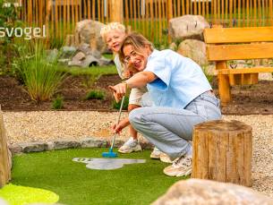 Adventure Minigolf (12 holes) op de Veluwe met evt. warme drank en appelgebak met slagroom