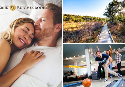 Overnachting(en) voor 2 + ontbijt + bowlen + evt. diner in Lochem