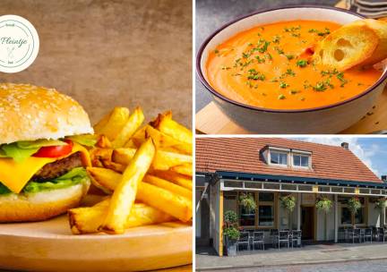 2-gangen keuzelunch of 3-gangen keuzediner bij EetcafÃ© 't Pleintje