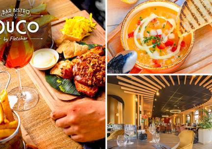 3-gangendiner bij een Bar Bistro DuCo