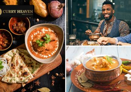 Indiaas 2- of 3-gangendiner Ã  la carte bij Curry Heaven