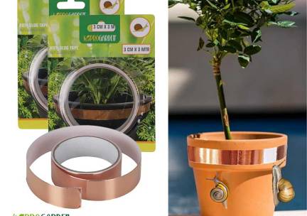 Anti-Slakkentape 3M Bescherm Bloemen En Planten - Vandaag 1+1 GRATIS! ...
