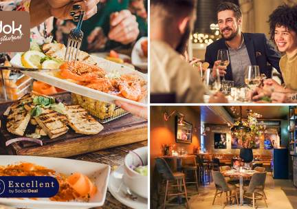 3-gangen shared dining-diner + amuse bij Restaurant DOK