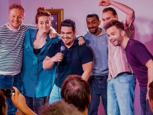 Entree voor comedyshow de Klaplopers