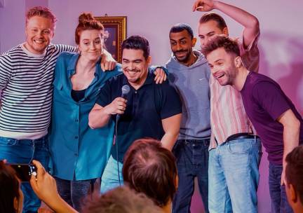 Entree voor comedyshow de Klaplopers