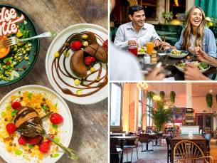 3-gangen shared dining-diner bij Culture CafÃ© Leidse Lente