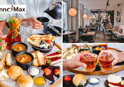 Wandelarrangement of high tea bij Anne&Max Breda Veemarktstraat
