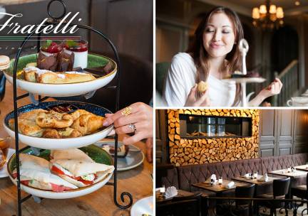 High tea (2 uur) + evt. bubbels bij Fratelli Pijnacker