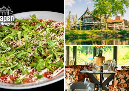3-gangen keuzediner + brood met dips bij Wapen van Hengelo
