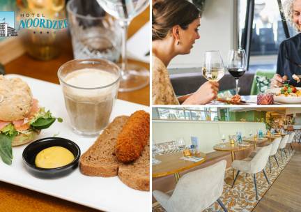 2-gangen keuzelunch in Katwijk aan Zee