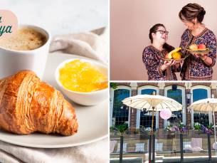 Ontbijt + warme drank + jus d'orange bij La Oya in hartje Venlo