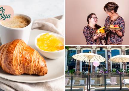 Ontbijt + warme drank + jus d'orange bij La Oya in hartje Venlo