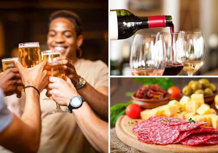 Bier- of wijnproeverij bij EetcafÃ© Sman