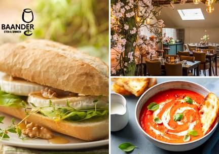 2-gangenlunch bij De Baander Norg