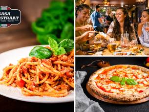 Pizza of pasta naar keuze bij Casa Damstraat in hartje Utrecht