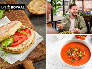 2-gangen keuzelunch of high tea (1,5 uur) bij Station Royaal