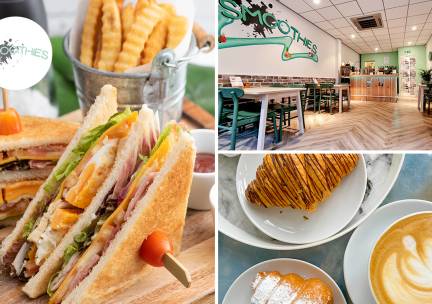 3-gangenlunch + warme drank bij HapjeHeppie