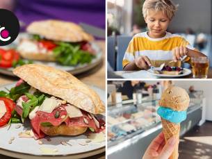 2-gangen keuzelunch bij Schepsels IJscafÃ©