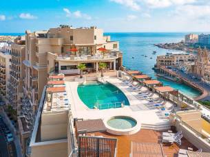 8 daagse vliegvakantie naar Marriott Malta en Spa in st. julians, malta