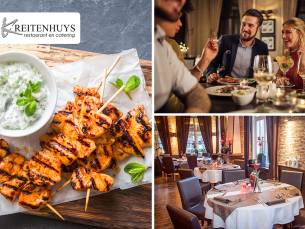 3-gangen keuzediner bij Restaurant Het Kreitenhuys