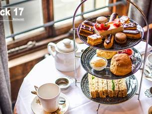 High tea (1,5 uur) bij Dock 17 in hartje Nijmegen
