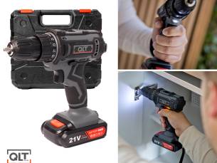 Accuboormachine 21V met Opbergkoffer
