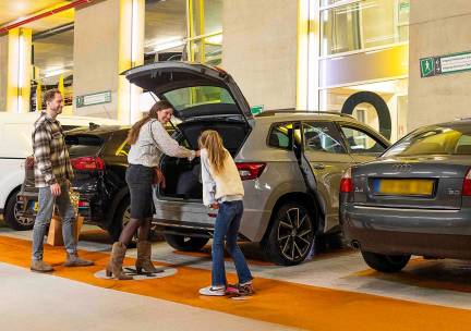 24 uur parkeren in het centrum van Rotterdam