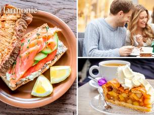 2-gangen keuzelunch of warme drank + gebak naar keuze